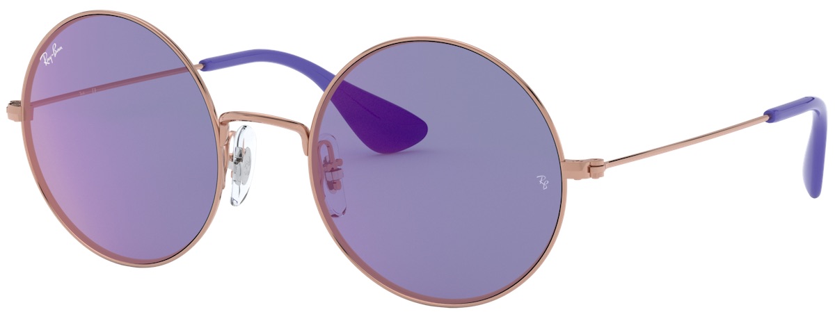 Lunettes De Soleil Ray Ban Round Ja Jo RB3592 9035 D1 50 20 Pas Cher